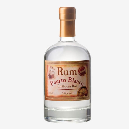 Rum Puerto Blanco Caribbean White 37,5% - 500 ml